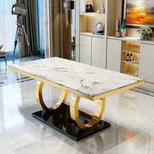 Italian Marble Dining Table