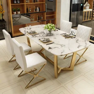 Italian marble dining table