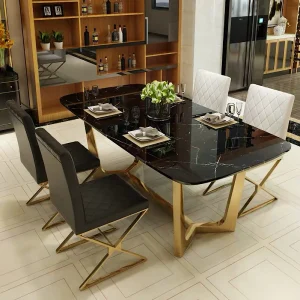 Italian marble dining table