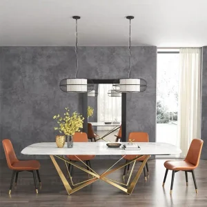 Italian marble dining table